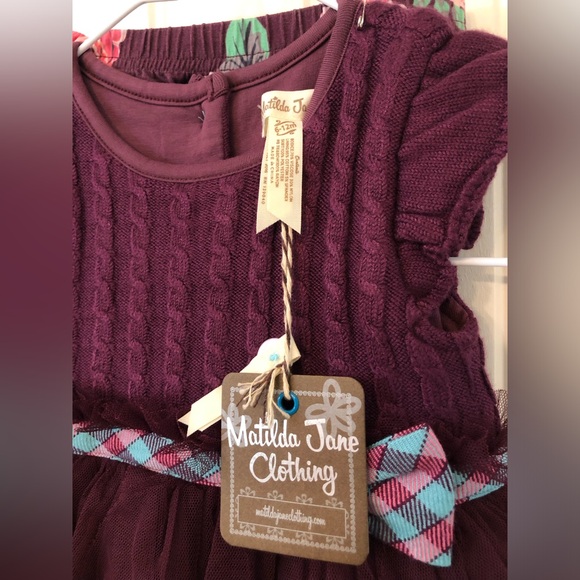 NWT Matilda Jane “Once Upon a Time Soirée” Dress , size 6-12 mo. w/ bloomers - Picture 4 of 5